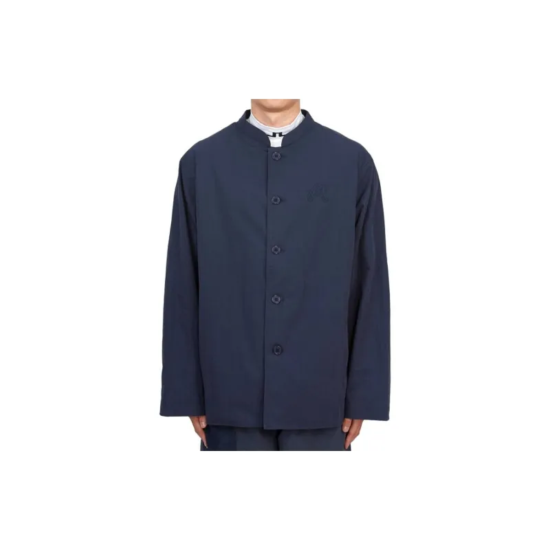 Malbon Golf Jackets Coats Men's Indigo-5