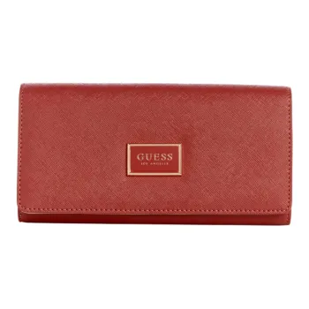 GUESS Artificial Leather Wallet Women's Red