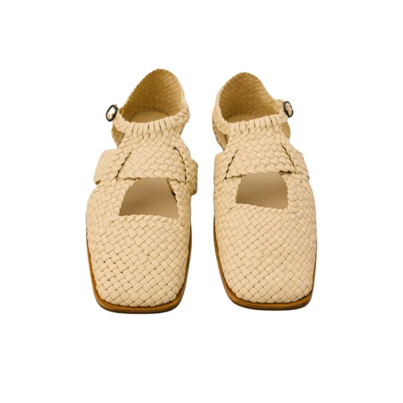 Hereu Serra Casual Single Shoes Women's Beige-2