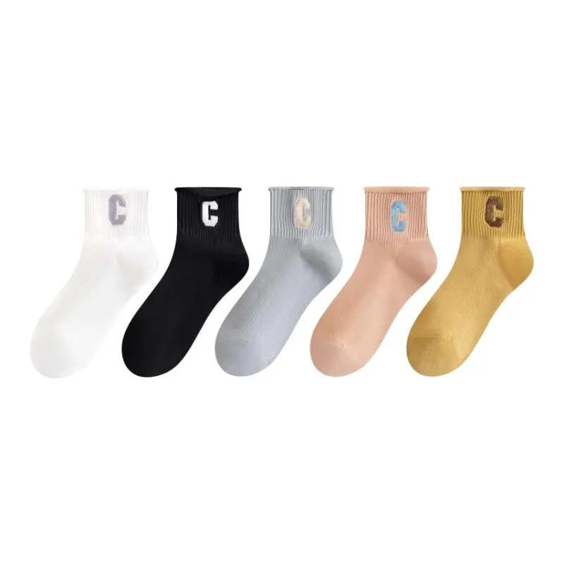 ROBINHOOD Mid Calf Socks Women's 5 Pack-0