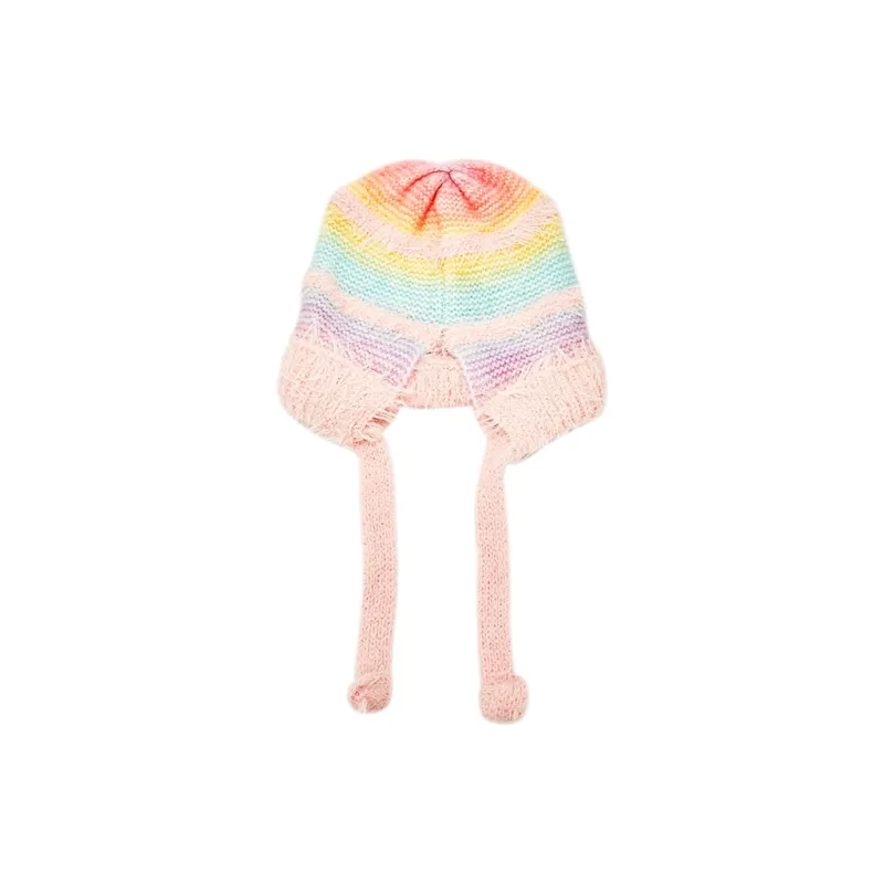 MUYKUY Cotton Acrylic Blend Beanies Women's-8