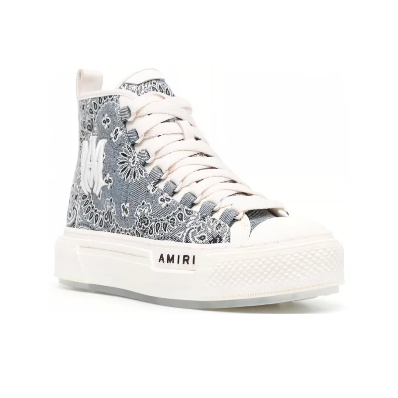 AMIRI Women's Court High 'Bandana - Baby Blue'-2