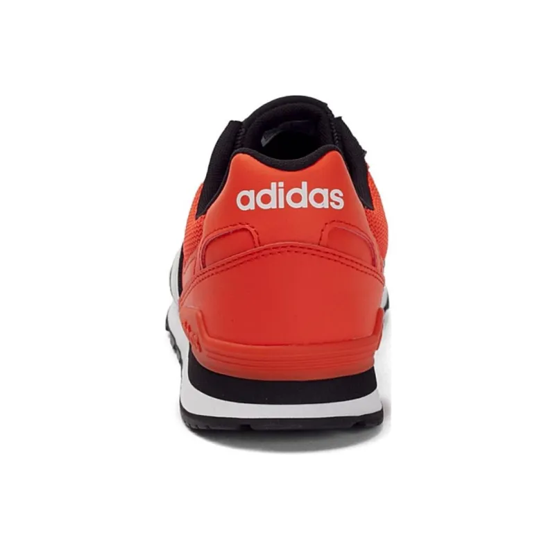 Adidas Neo 10K Anti-Slip Wear-Resistant Low-Top Casual Shoes Men's Black White-3