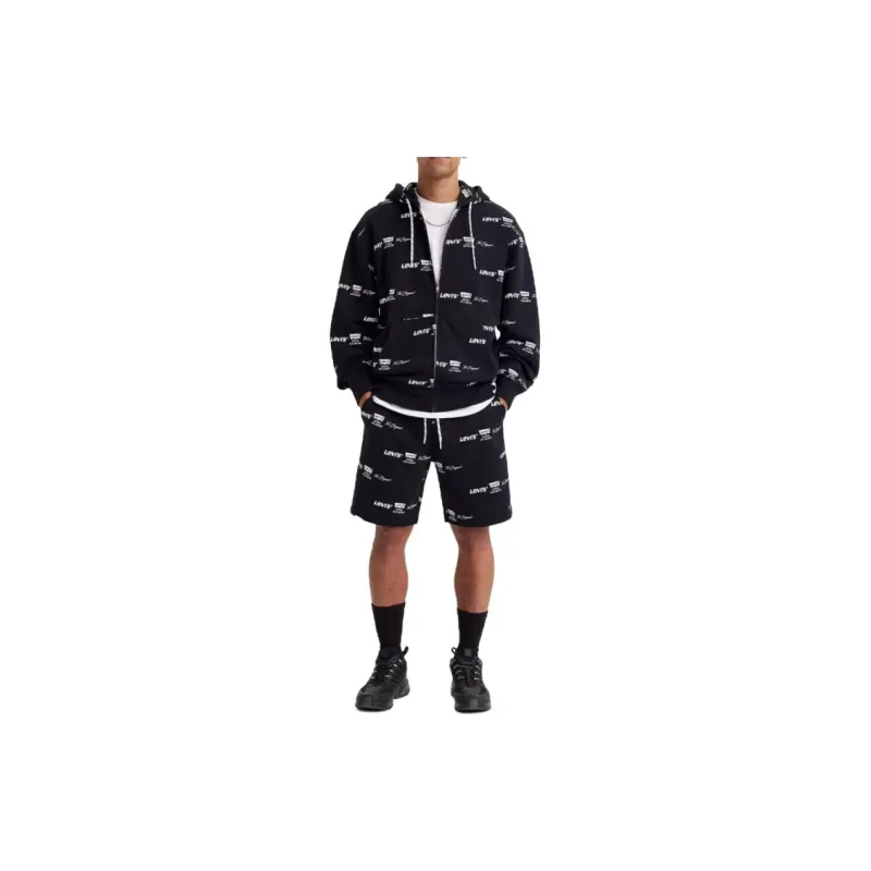 Levis Casual Shorts Men Black-5