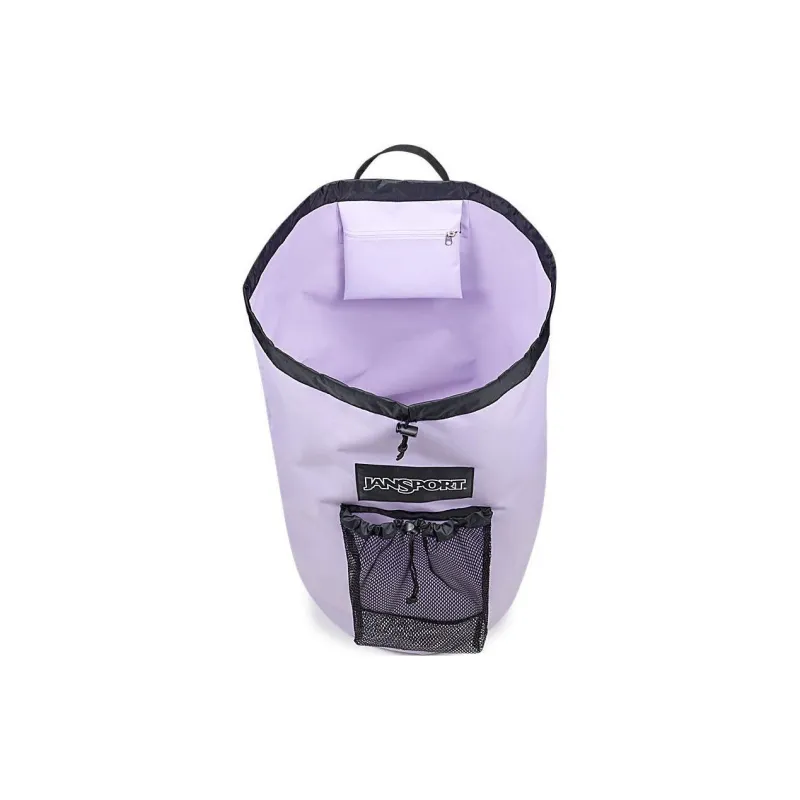 JanSport Recycled Polyester Backpack Storage Bag Women's Light Purple-4