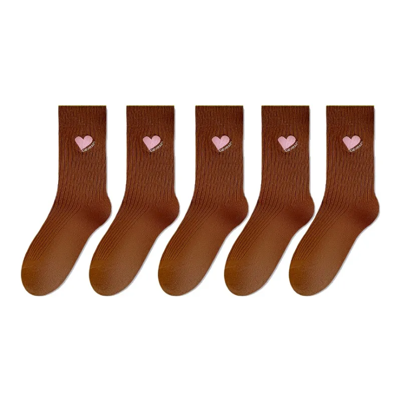ROBINHOOD Mid Calf Socks Women's 5 Pack-9