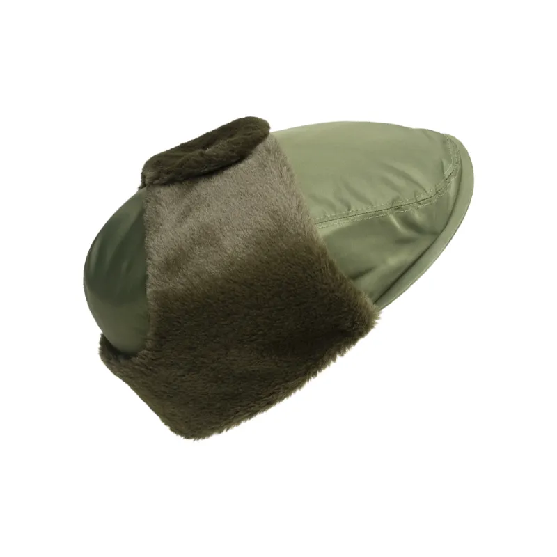 KANGOL Nylon Fur Polyester Berets Unisex Green-2