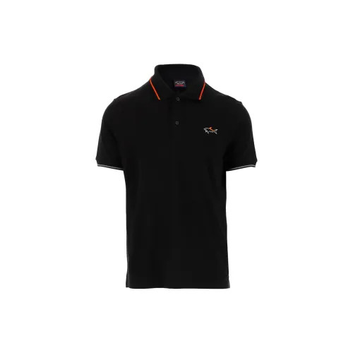 Paul & Shark Polo Shirts Men Black