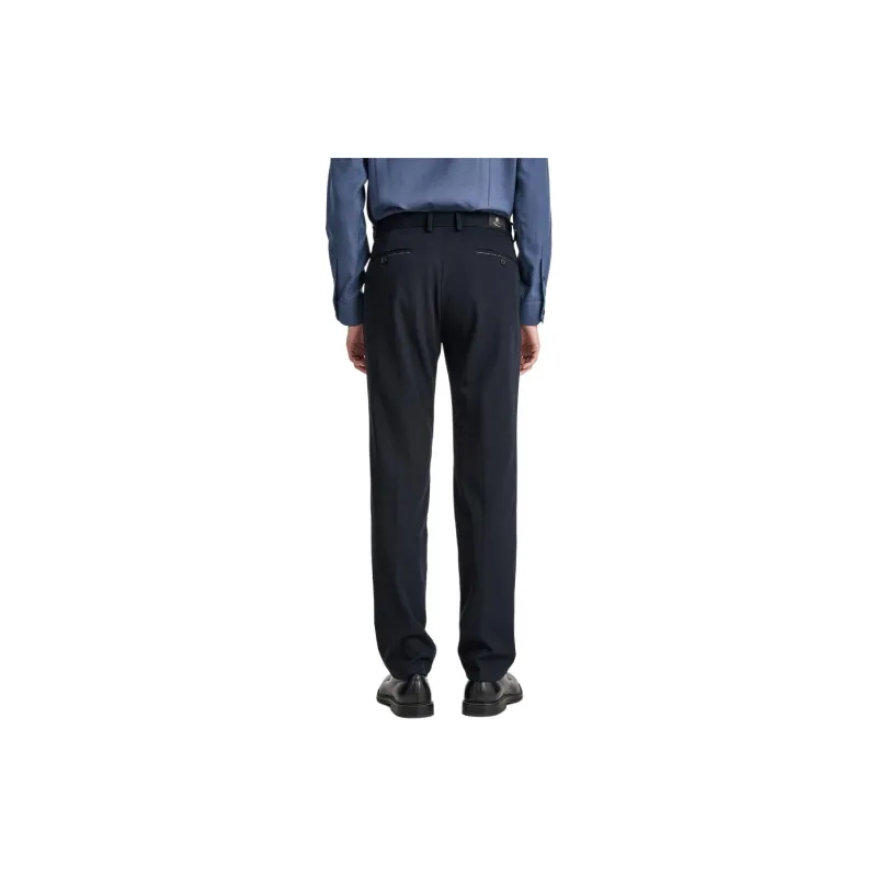 DIKENI Casual Pants Men's Dark Blue-2