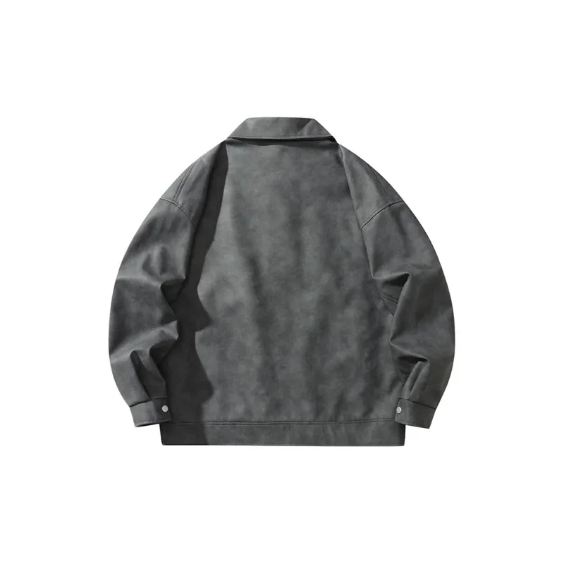 FAX FOR FMACM Leather Jacket Unisex-1