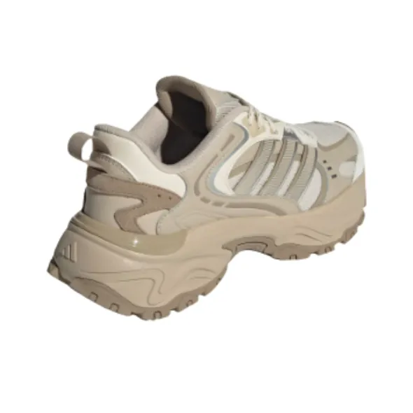 Adidas Anti Slip Wear Resistant Low Top Chunky Sneakers Unisex Beige-3