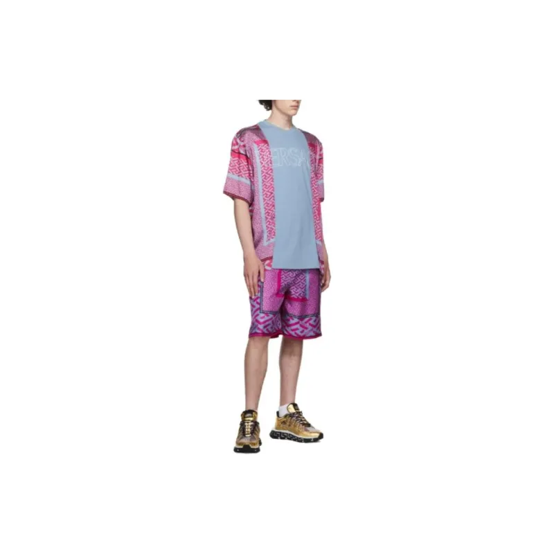 VERSACE T-Shirts Men Multicolor-4