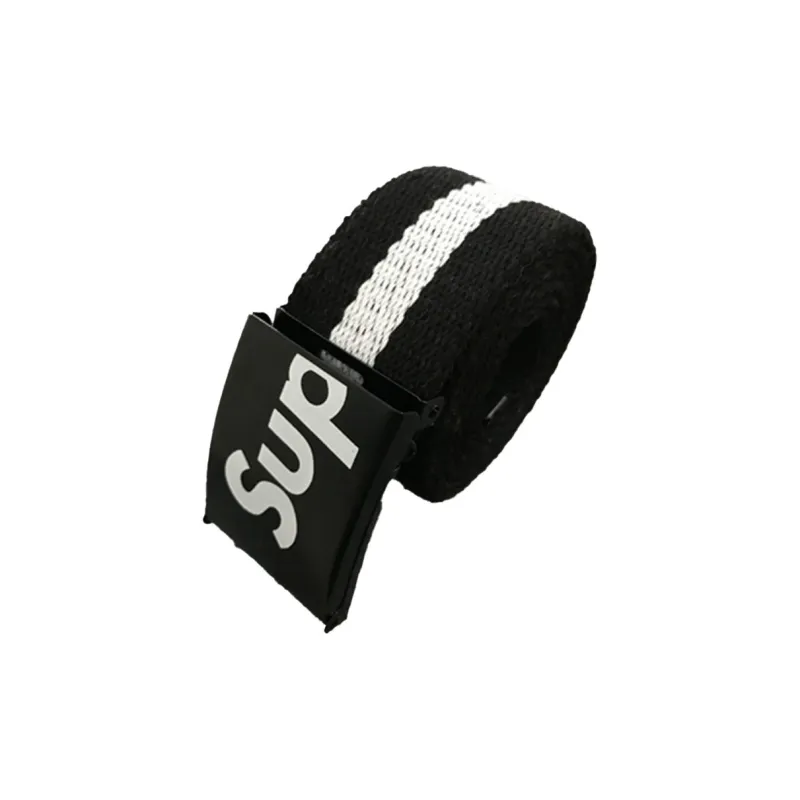 JKEM Canvas/Alloy Sports Belts Unisex 3.5cm-5