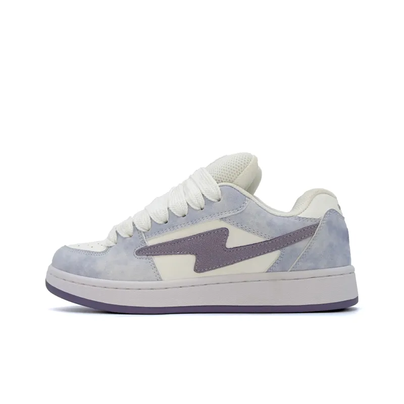 XIANGSU Anti-Slip Wear-Resistant Low-Top Skateboard Shoes Women's-6