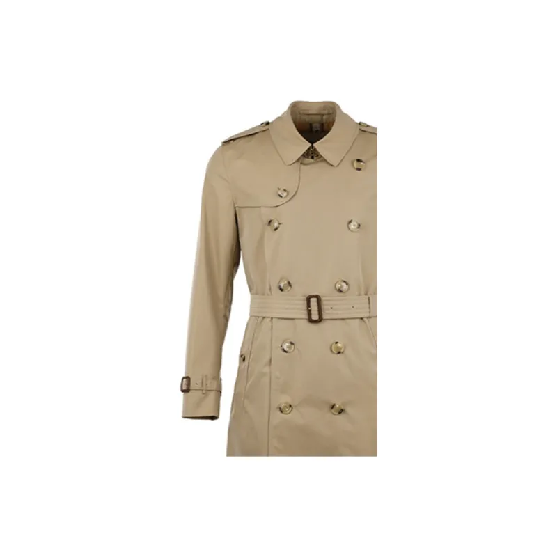 Burberry Cotton Short Trench Coat-5
