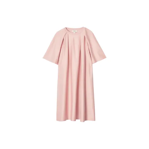 COS Short-Sleeved Dresses Women's Pink