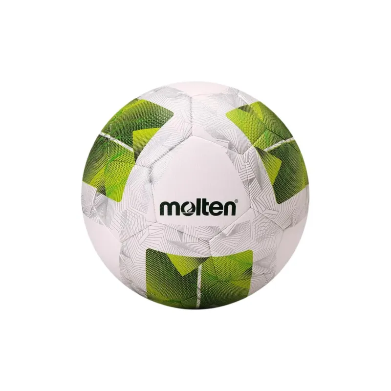 Molten Size 4 Soccer PU Machine Stitched Soccer Ball Unisex White Green-3