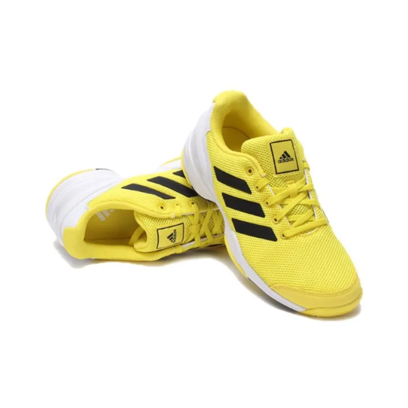 Adidas Anti-Slip Wear-Resistant Low-Top Tennis Shoes Women's Yellow-2