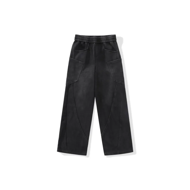 ALEXANDRO FRATELLI Casual Pants Men's Washed Gray-1
