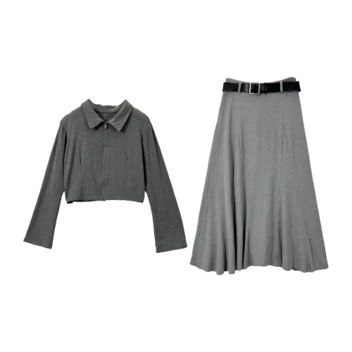 PLANE DRIFT Two Piece Skirt Sets Women's