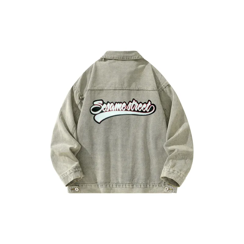 SESAME STREET Denim Jacket Unisex-7