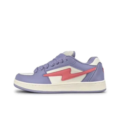 ABCYLM Skateboard Shoes Women's Low-Top Taro Purple
