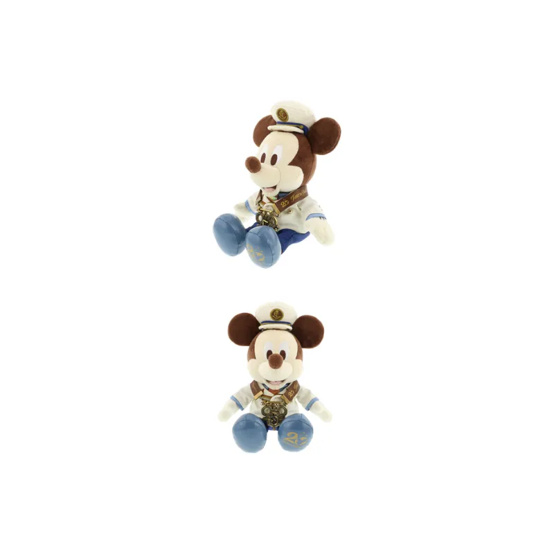 Disney 5th Anniversary Celebration, Disneyland, Mickey Mouse Dolls Plush Doll 20cm High Tokyo Disney-2