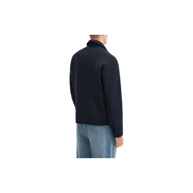 Massimo Dutti Coats Men's Navy Blue-4