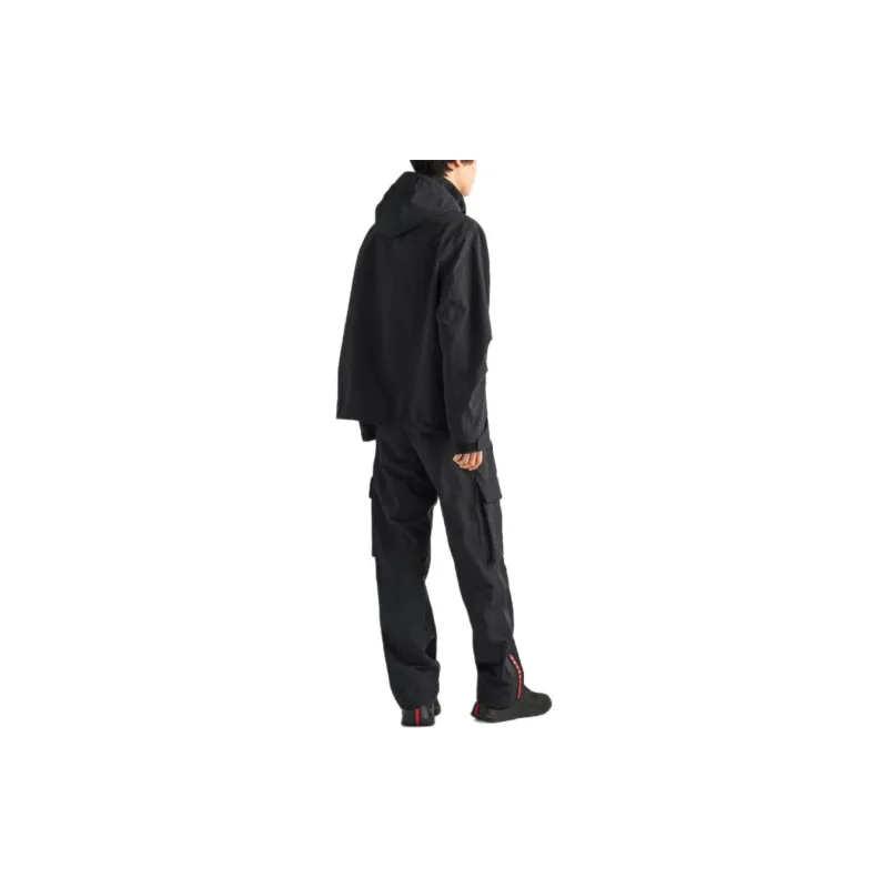 PRADA Cargo Pants Men Black-2