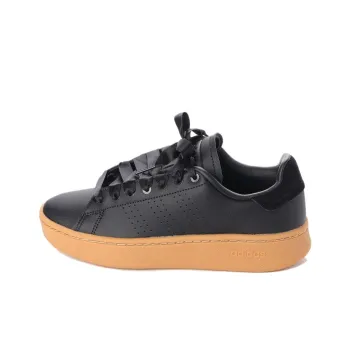 Adidas Advantage Anti-Slip Wear-Resistant Low-Top Skateboard Shoes Women's Black