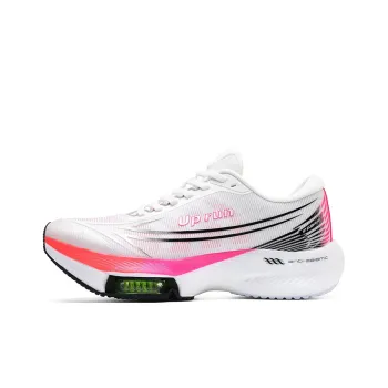 Up Run Extraordinary Arrow Running Shoes Unisex Pearl White Pink