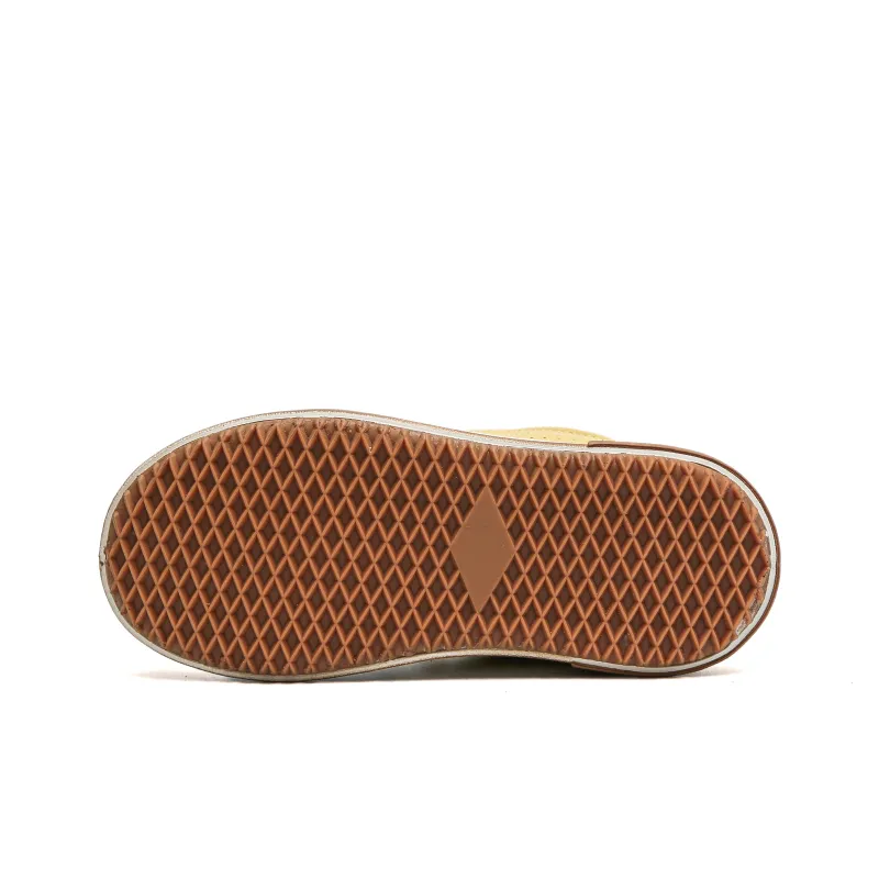 TUOPIN Anti-Slip Wear-Resistant Low-Top Skateboard Shoes Women's Beige-7