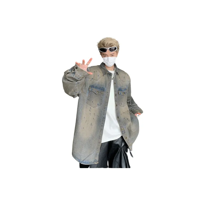 Roubini Denim Jacket Unisex Blue-2