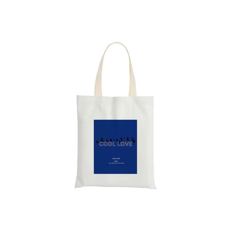 AOSONG Canvas Bag, Tote Handbag Small Medium Large Size Unisex Klein Blue-45