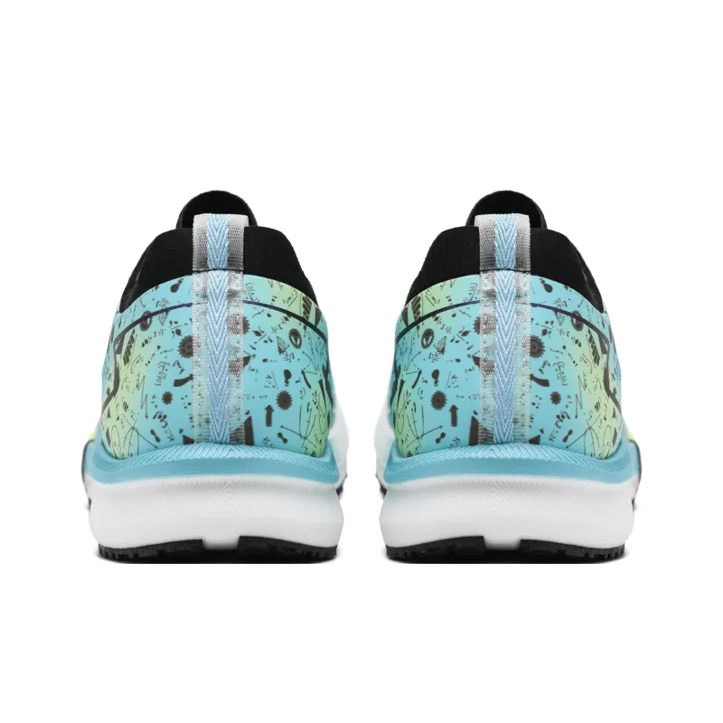SEAFUNG Low Top Running Shoes Unisex The Blue Of The Indigo Surpasses The Indigo Itself.-3