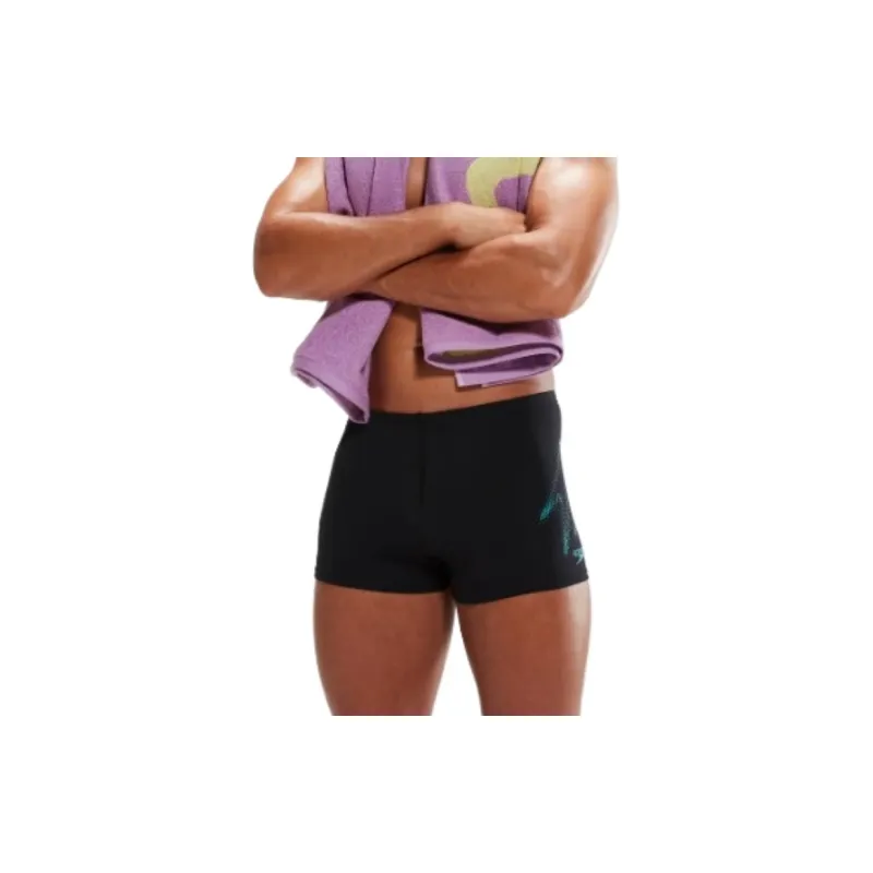 Speedo Hyper Boom Placement Aquashorts Swimming Shorts Men Black-7