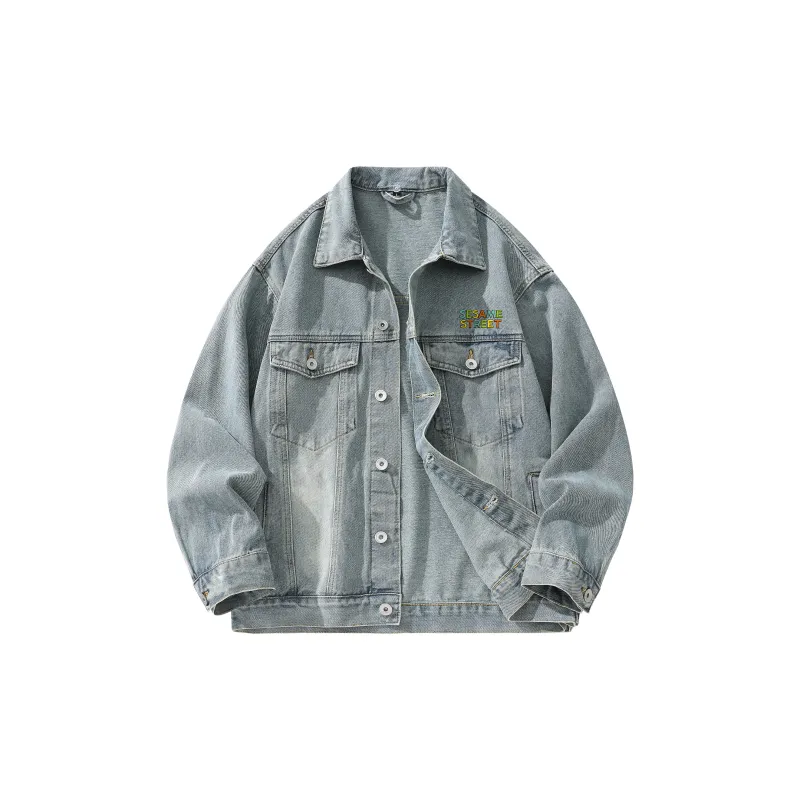 SESAME STREET Denim Jacket Unisex-9