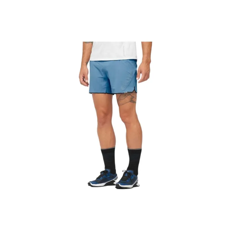 SALOMON SENSE AERO 5 Casual Shorts Men's Blue-2
