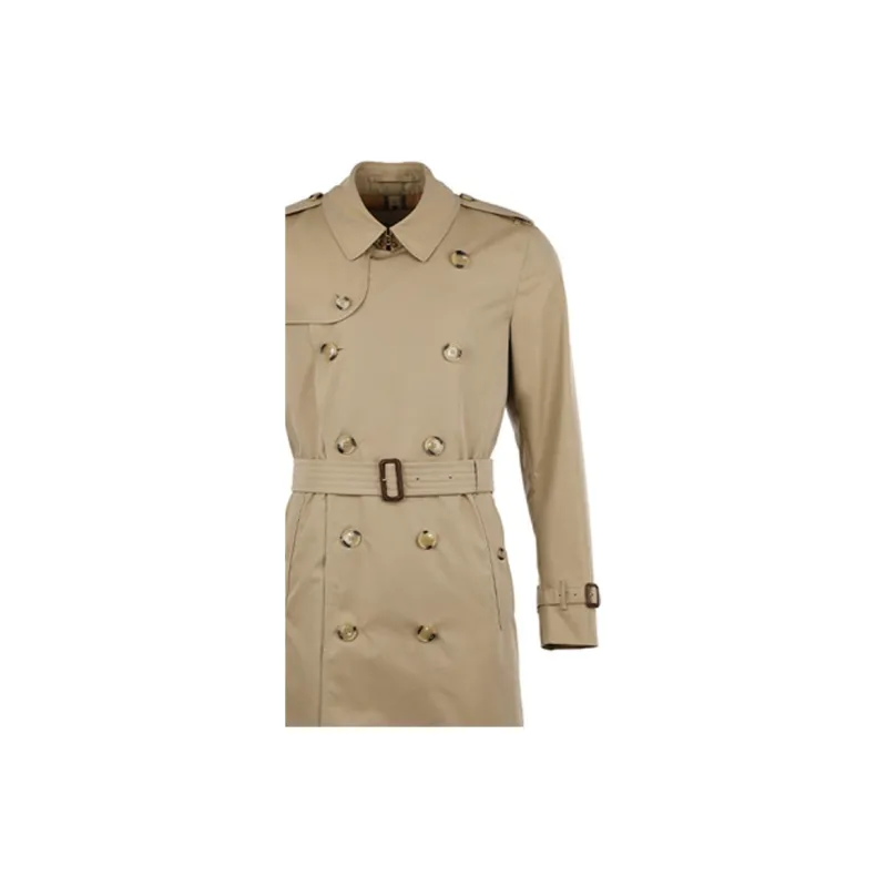 Burberry Cotton Short Trench Coat-4