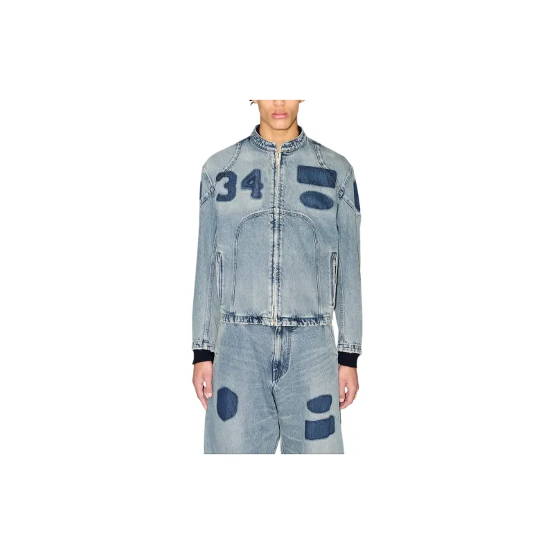 AMBUSH Varsity style Denim Jacket-1