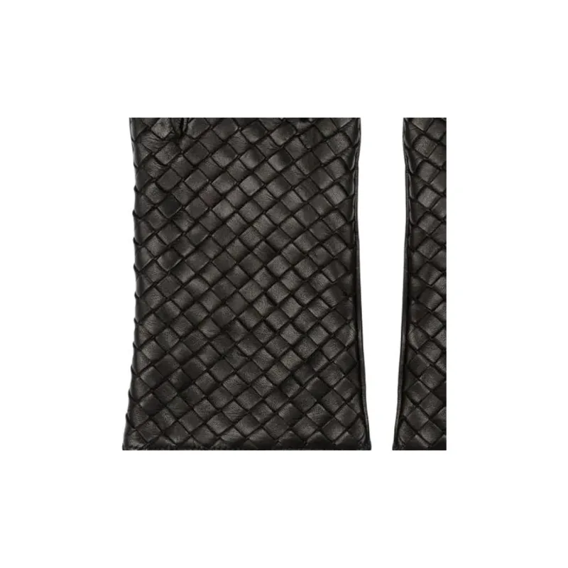 Bottega Veneta Full Finger Intreccio Gloves-2