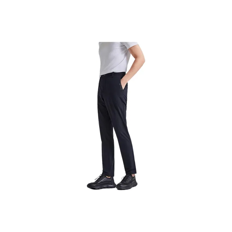 DIKENI Casual Pants Men's Dark Royal Blue-2