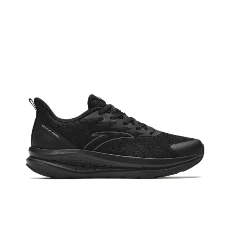Anta Cloud Journey Anti-Slip Wear-Resistant Low-Top Casual Running Shoes Men's Black-1