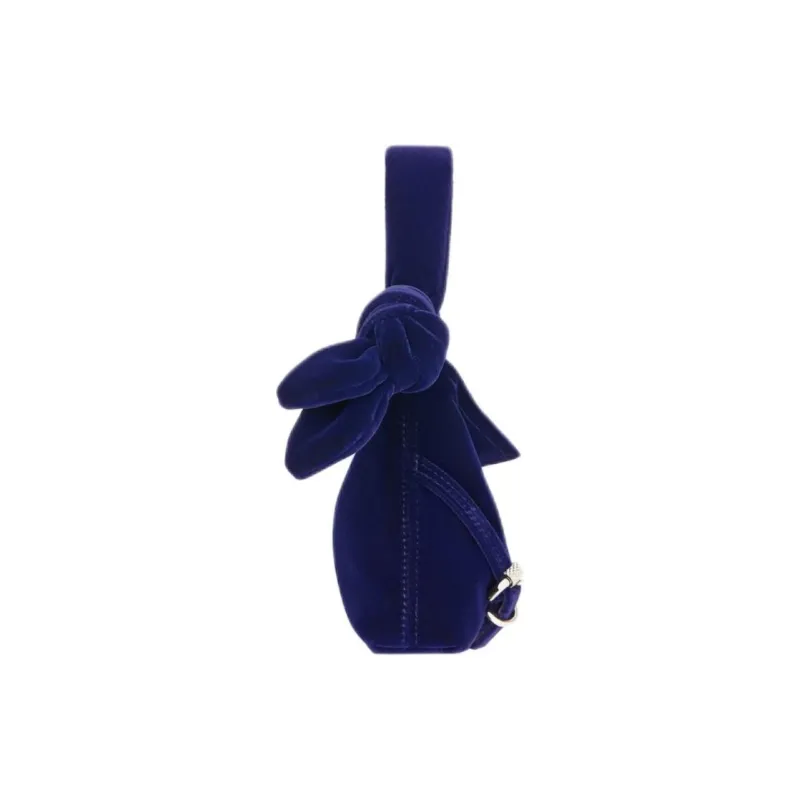 Givenchy Rayon With Cupro Handbag Women's Marine Blue-2