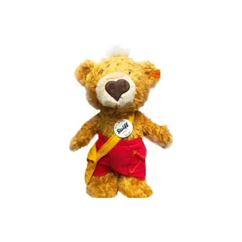 Steiff Knopf Teddy Bear Brown Dolls Plush Doll 25cm High