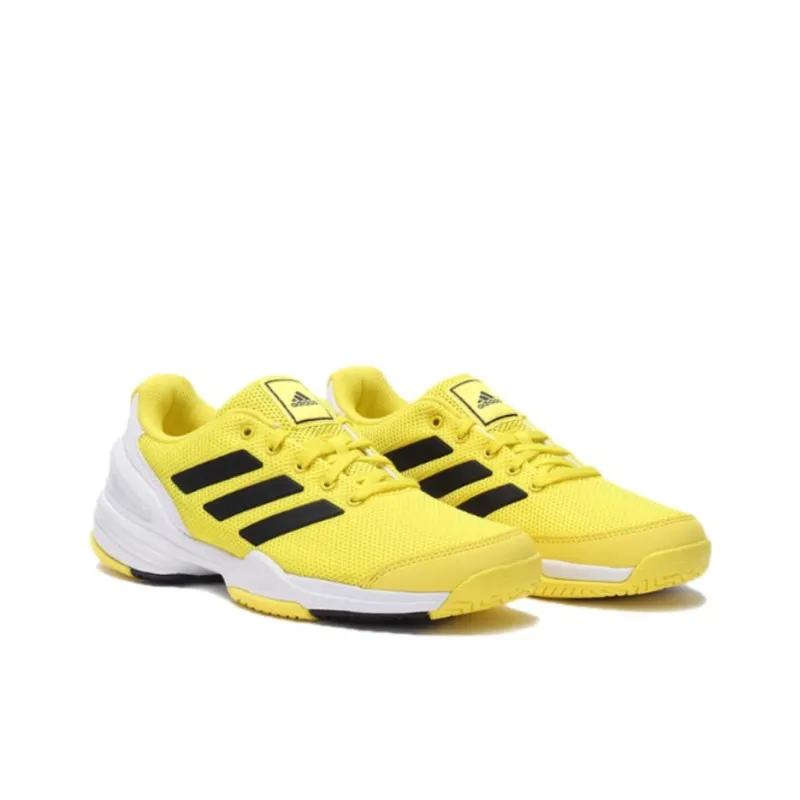 Adidas Anti-Slip Wear-Resistant Low-Top Tennis Shoes Women's Yellow-1