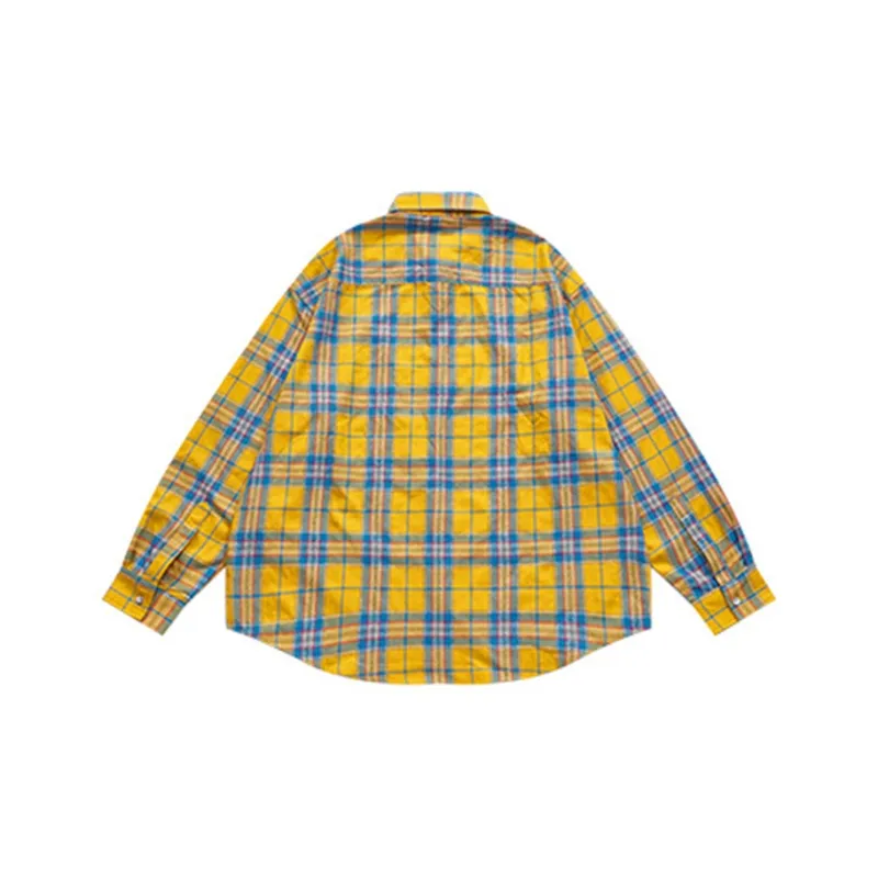 M MAICCO Shirts Men Yellow-1