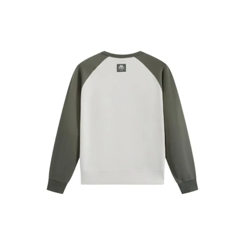 Kappa PLAYER Sweatshirt Men's Gray White-1