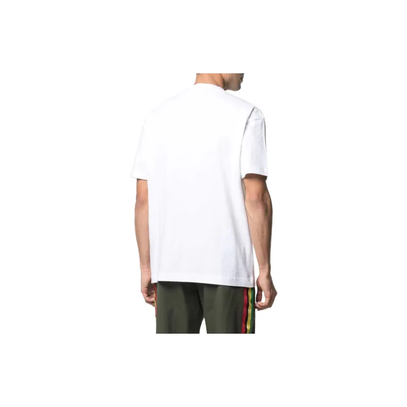 PALM ANGELS Paris Sprayed Logo T shirt-2