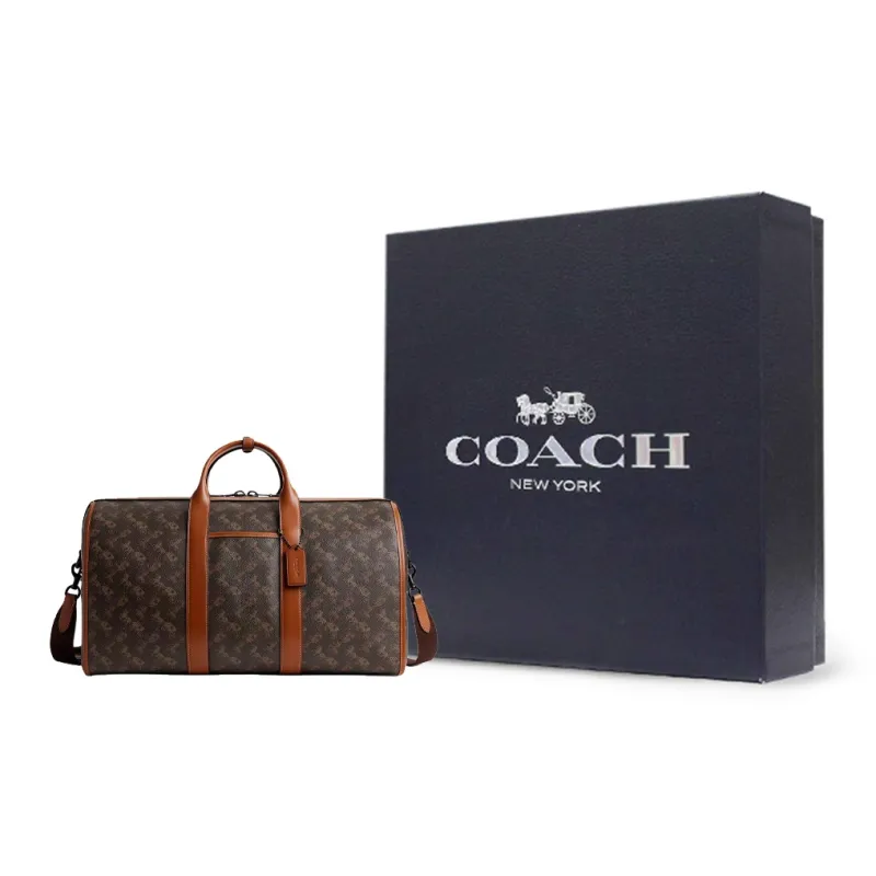 COACH Gotham Coated Canvas Portable One Shoulder Travel Bag Men's-5